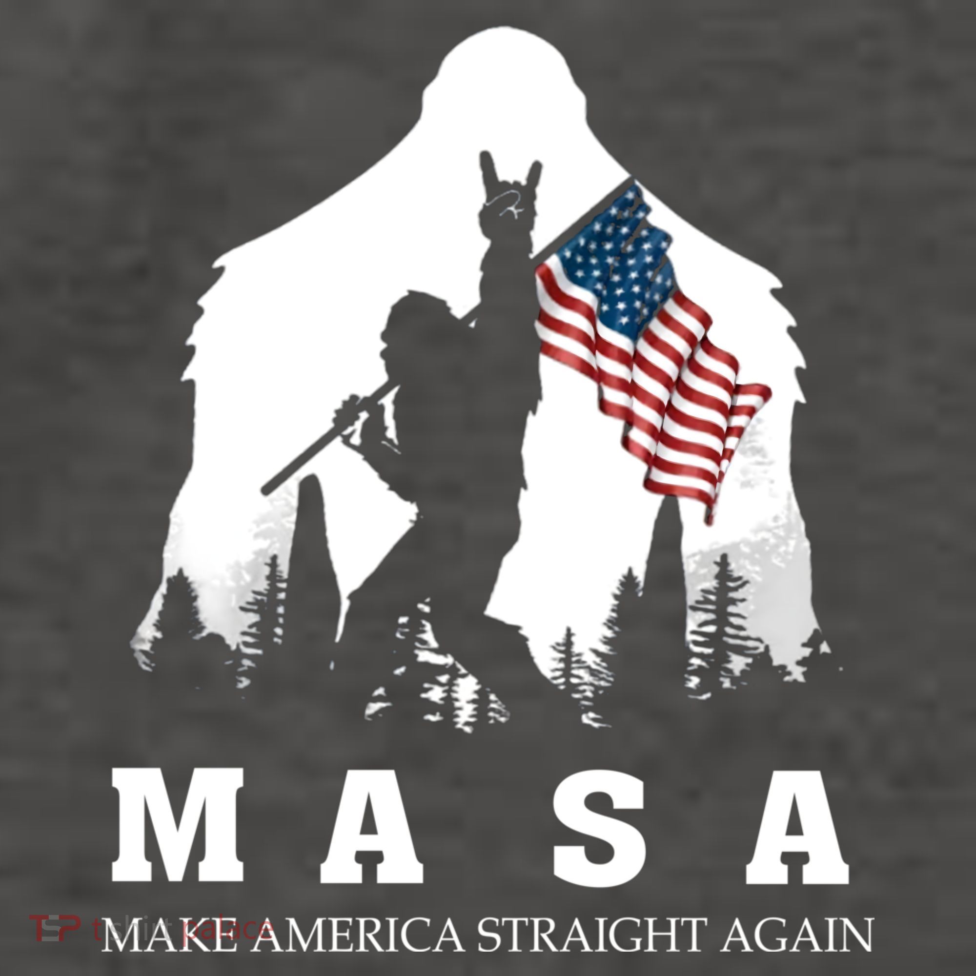 MASA Make America Straight Again Vector Backpack