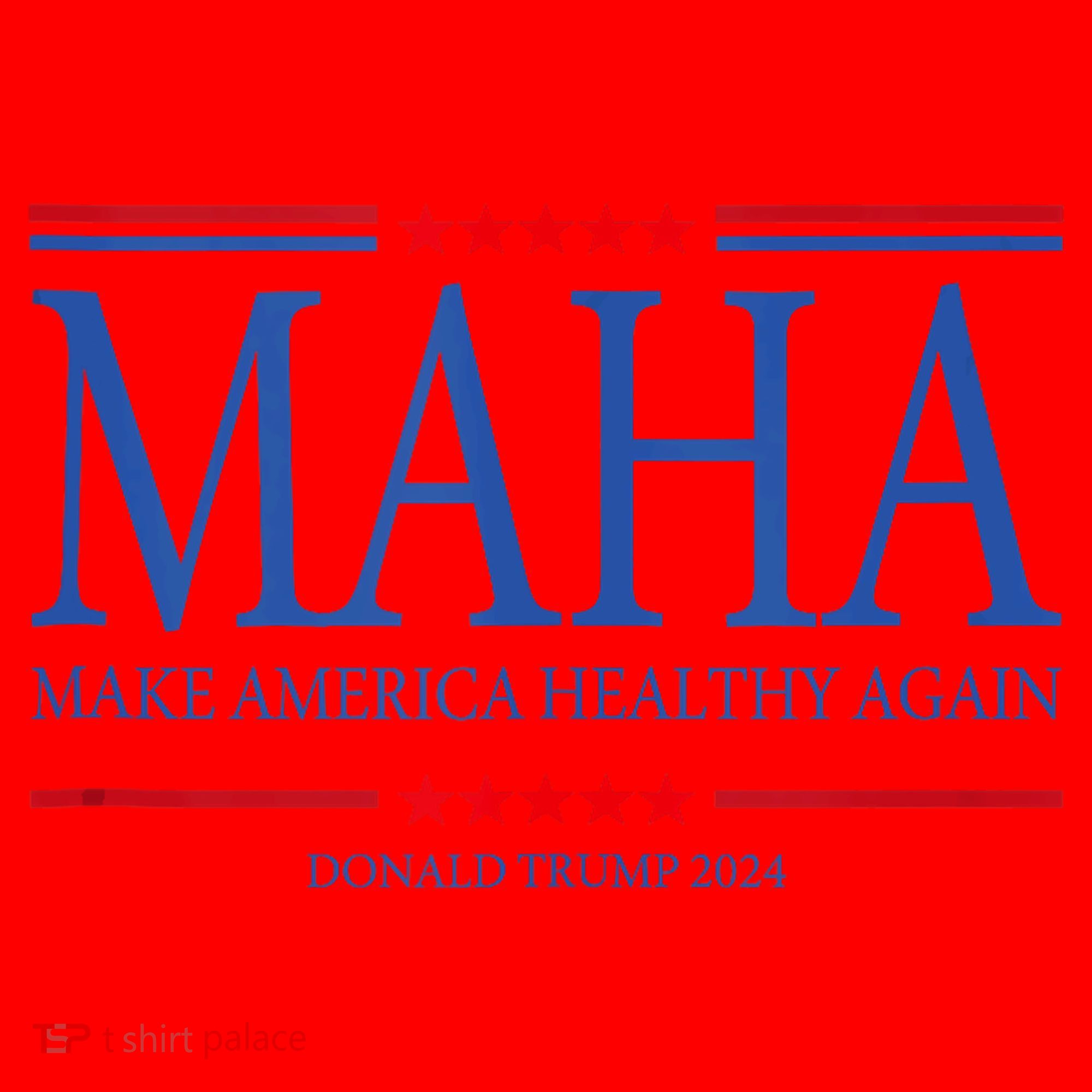 Maha Make America Healthy Again Santa Hat
