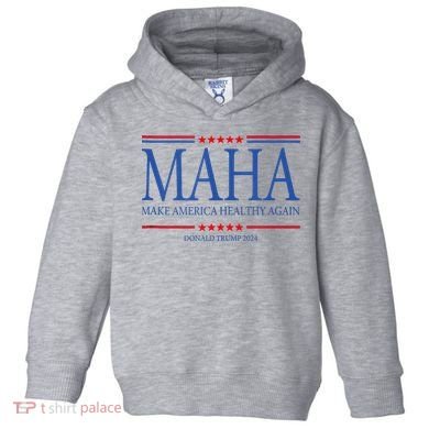 Maha Make America Healthy Again Toddler Hoodie