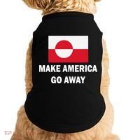MAGA Make America Go Away I Support Greenland Doggie Tank thumb 0
