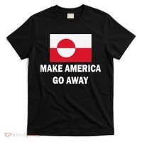 MAGA Make America Go Away I Support Greenland T-Shirt thumb 0