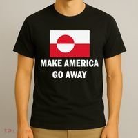 MAGA Make America Go Away I Support Greenland T-Shirt thumb 3