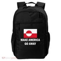 MAGA Make America Go Away I Support Greenland Backpack thumb 0
