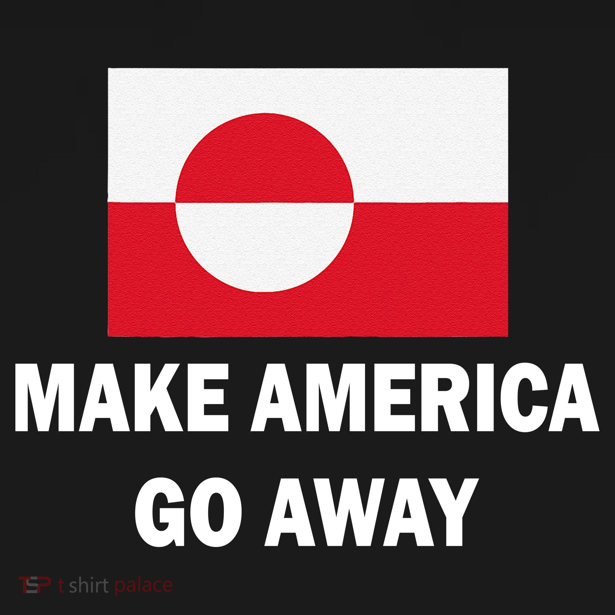 MAGA Make America Go Away I Support Greenland Women's Hoodie