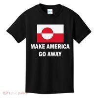 MAGA Make America Go Away I Support Greenland Kids T-Shirt thumb 0