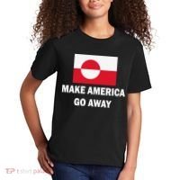 MAGA Make America Go Away I Support Greenland Kids T-Shirt thumb 2