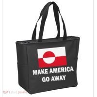 MAGA Make America Go Away I Support Greenland Tote Bag thumb 2
