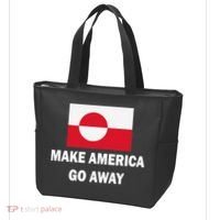 MAGA Make America Go Away I Support Greenland Tote Bag thumb 3