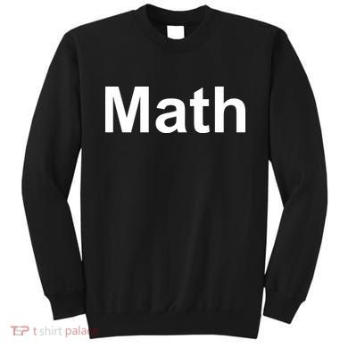 Math Sweatshirt