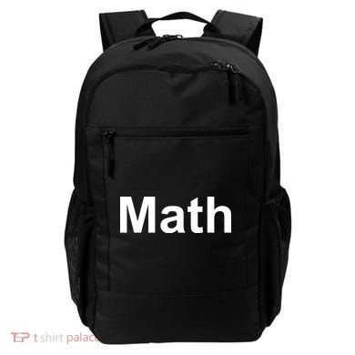 Math Backpack