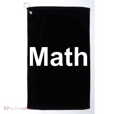 Math Golf Towel