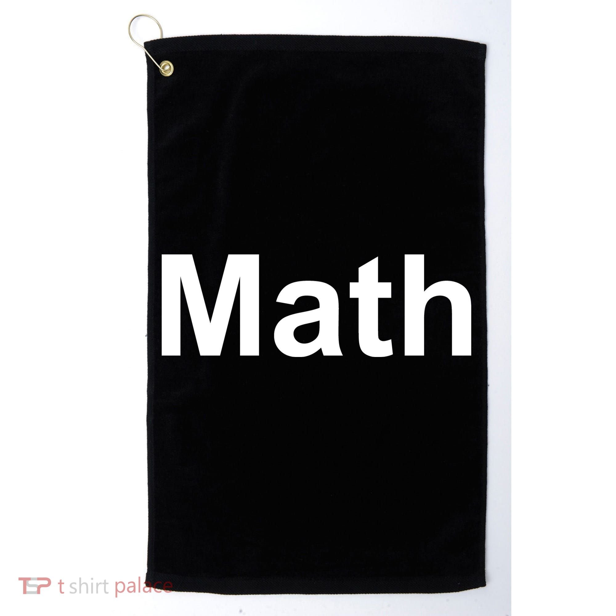 Math Golf Towel