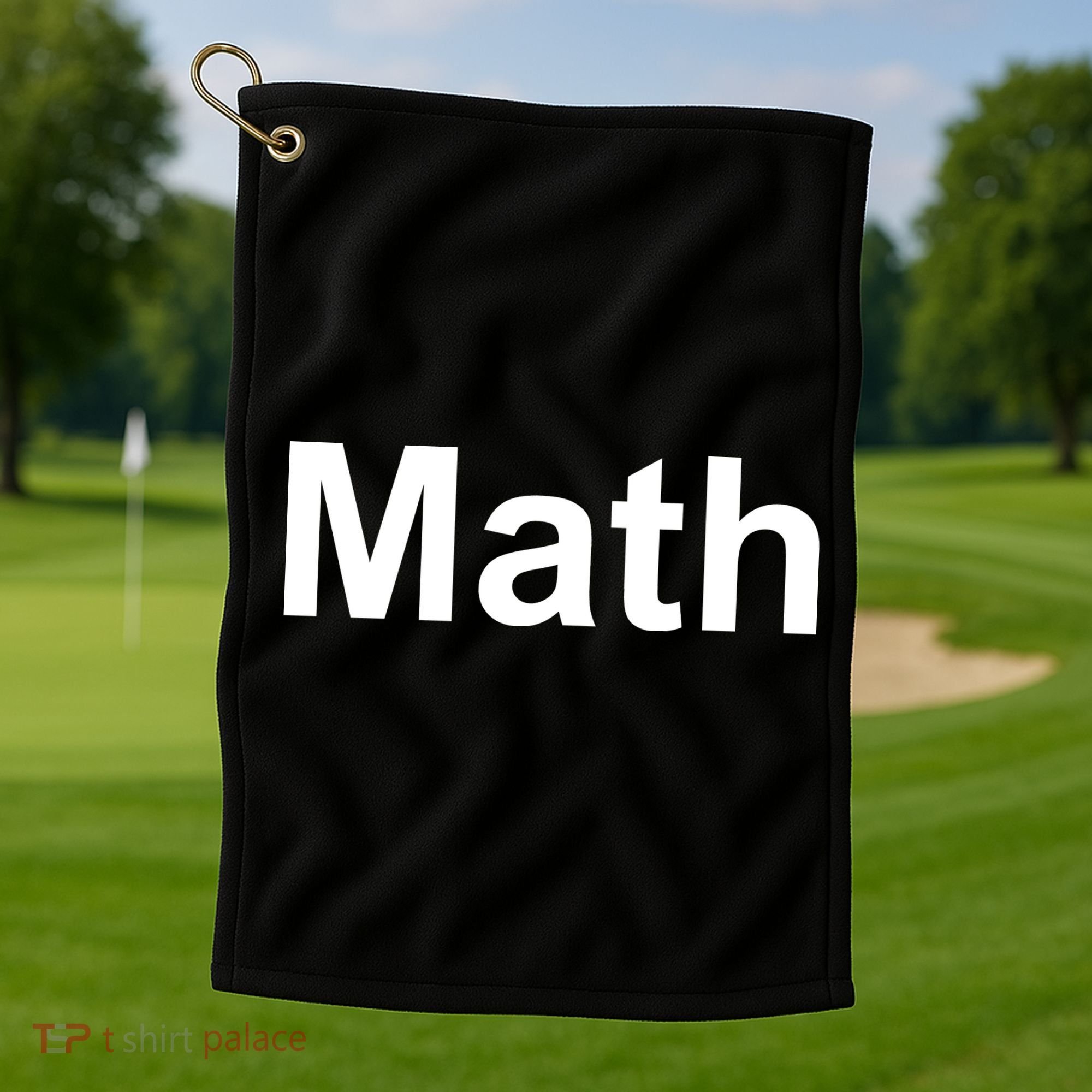 Math Golf Towel