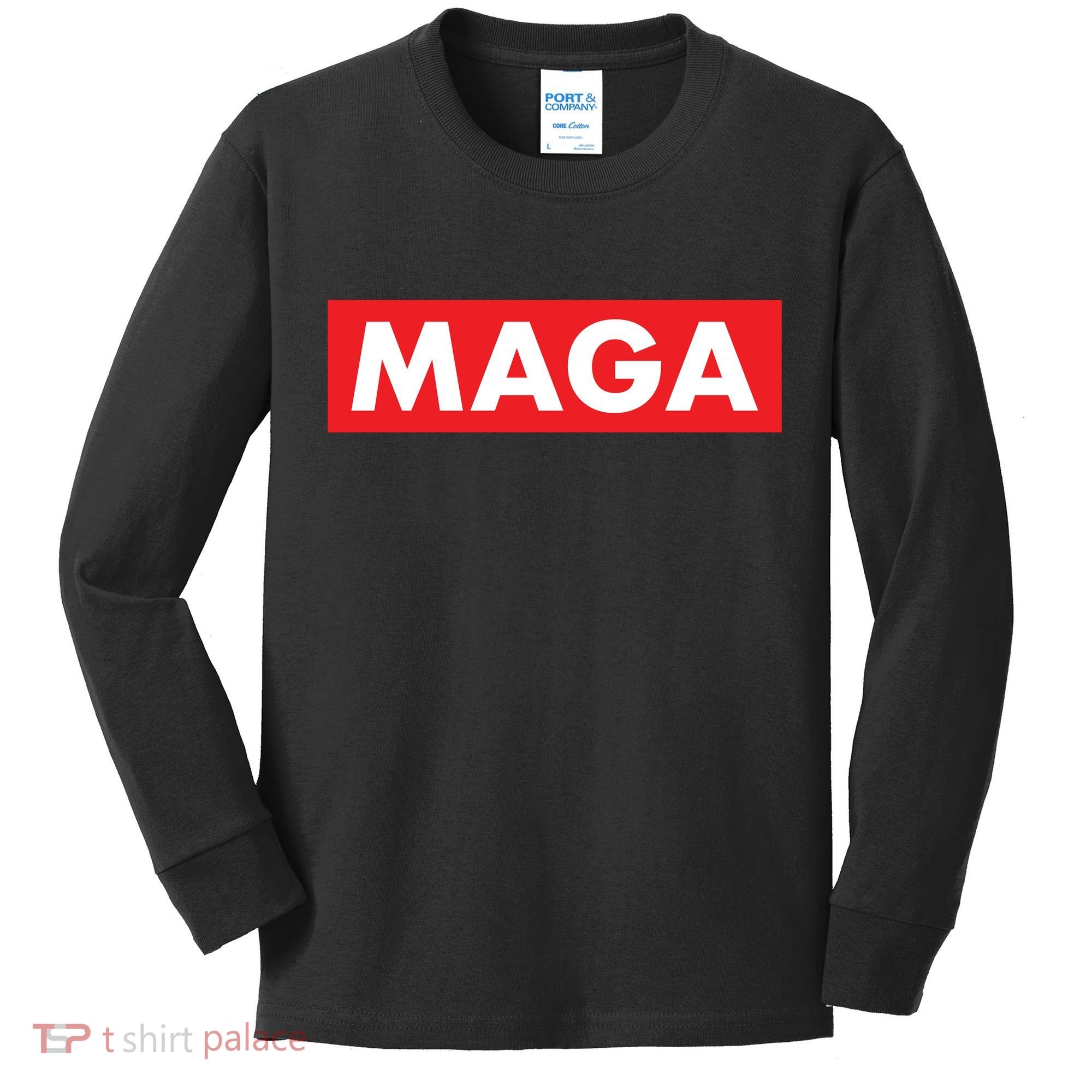 MAGA Kids Long Sleeve Shirt