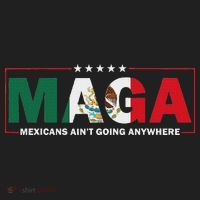 Maga Mexicans AinT Going Anywhere Golf Towel thumb 3