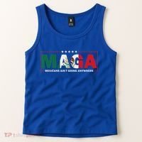 Maga Mexicans AinT Going Anywhere Tank Top thumb 2