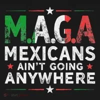 Maga Mexicans AinT Going Anywhere Bucket Hat thumb 4