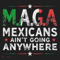 Maga Mexicans AinT Going Anywhere Golf Towel thumb 3