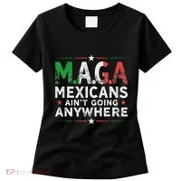 Maga Mexicans AinT Going Anywhere Women's T-Shirt thumb 0