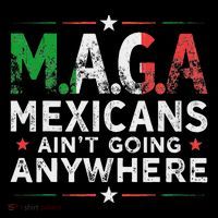 Maga Mexicans AinT Going Anywhere Kids Long Sleeve Shirt thumb 2