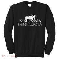 Minnesota Moose And Mountains Souvenir Nature Sweatshirt thumb 0