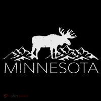 Minnesota Moose And Mountains Souvenir Nature Ornament thumb 1