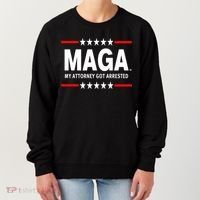 MAGA My Attorney Got Arrested Giuliani Edition Women's Sweatshirt thumb 0