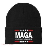 MAGA My Attorney Got Arrested Giuliani Edition Beanie thumb 0