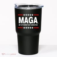 MAGA My Attorney Got Arrested Giuliani Edition Tumbler thumb 0