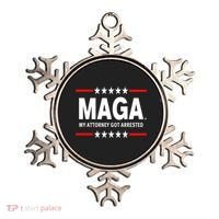 MAGA My Attorney Got Arrested Giuliani Edition Ornament thumb 0