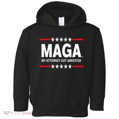 MAGA My Attorney Got Arrested Giuliani Edition Toddler Hoodie