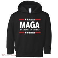 MAGA My Attorney Got Arrested Giuliani Edition Toddler Hoodie thumb 0