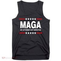 MAGA My Attorney Got Arrested Giuliani Edition Tank Top thumb 0