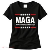 MAGA My Attorney Got Arrested Giuliani Edition Women's T-Shirt thumb 0