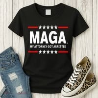 MAGA My Attorney Got Arrested Giuliani Edition Women's T-Shirt thumb 3