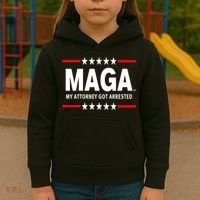 MAGA My Attorney Got Arrested Giuliani Edition Kids Hoodie thumb 3