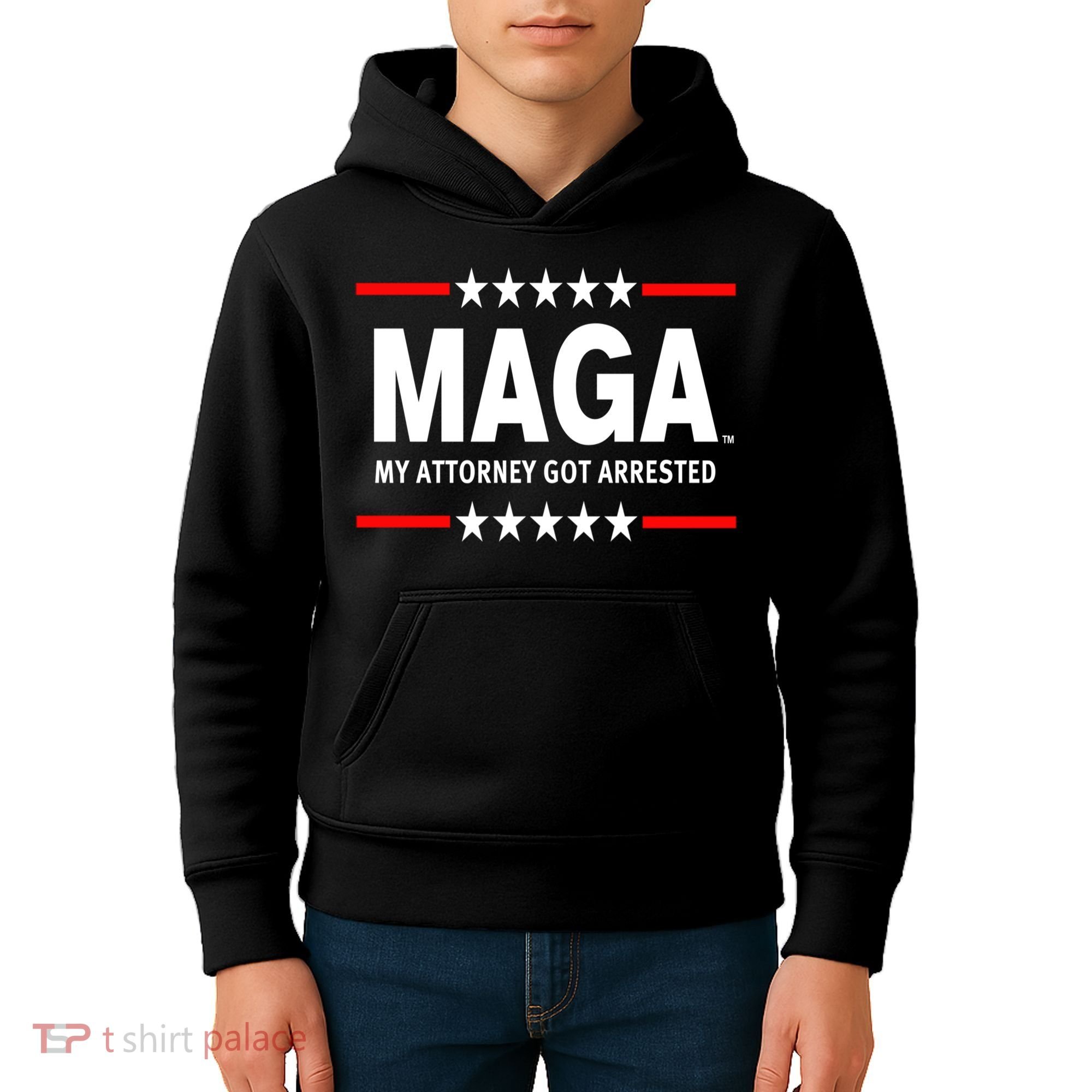 MAGA My Attorney Got Arrested Giuliani Edition Kids Hoodie