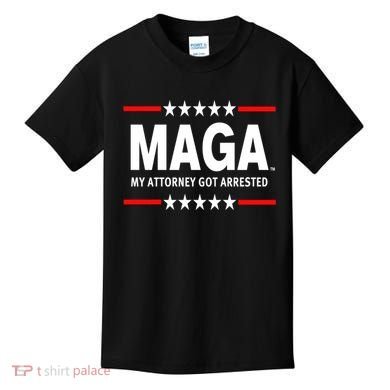 MAGA My Attorney Got Arrested Giuliani Edition Kids T-Shirt