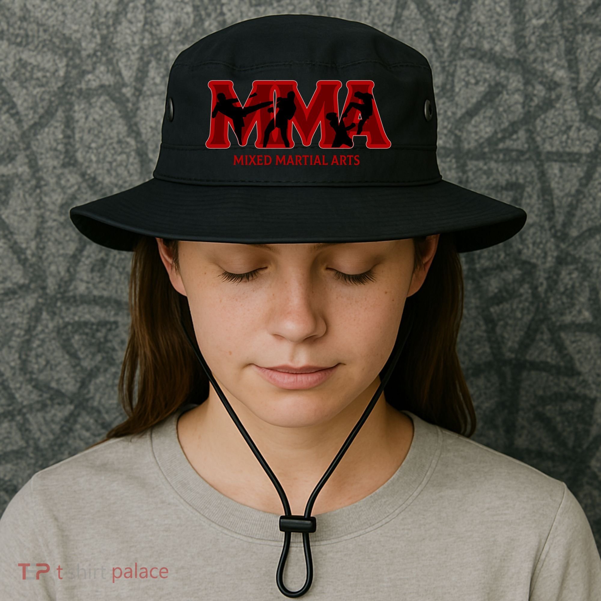 Mixed Martial Arts Mma Sports Gift Funny Gift Bucket Hat