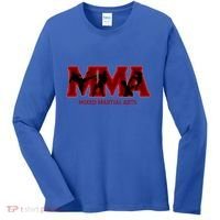 Mixed Martial Arts Mma Sports Gift Funny Gift Women's Long Sleeve Shirt thumb 0