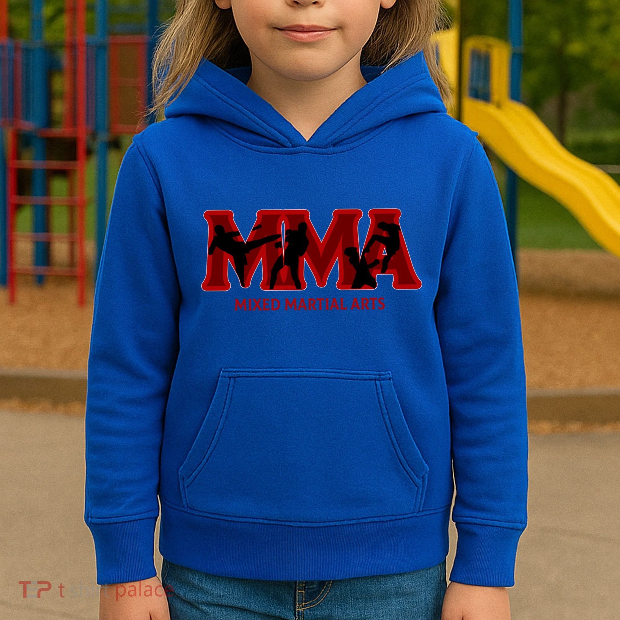 Mixed Martial Arts Mma Sports Gift Funny Gift Kids Hoodie