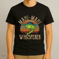 Mahi Mahi American Flag Fishing Mahi Mahi T-Shirt thumb 3