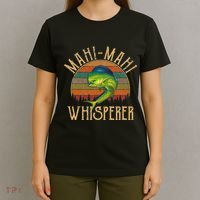 Mahi Mahi American Flag Fishing Mahi Mahi T-Shirt thumb 4