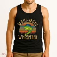 Mahi Mahi American Flag Fishing Mahi Mahi Tank Top thumb 3