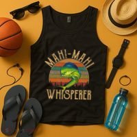 Mahi Mahi American Flag Fishing Mahi Mahi Tank Top thumb 4