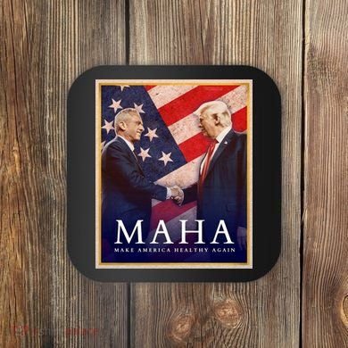 Maha Make America Healthy Again Coaster