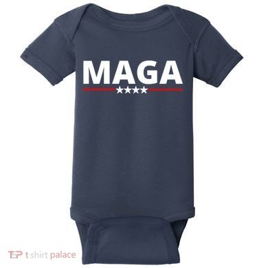 MAGA Make America Great Again Trump Baby Bodysuit