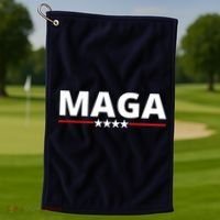 MAGA Make America Great Again Trump Golf Towel thumb 1