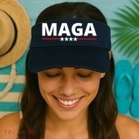 MAGA Make America Great Again Trump Visor thumb 2