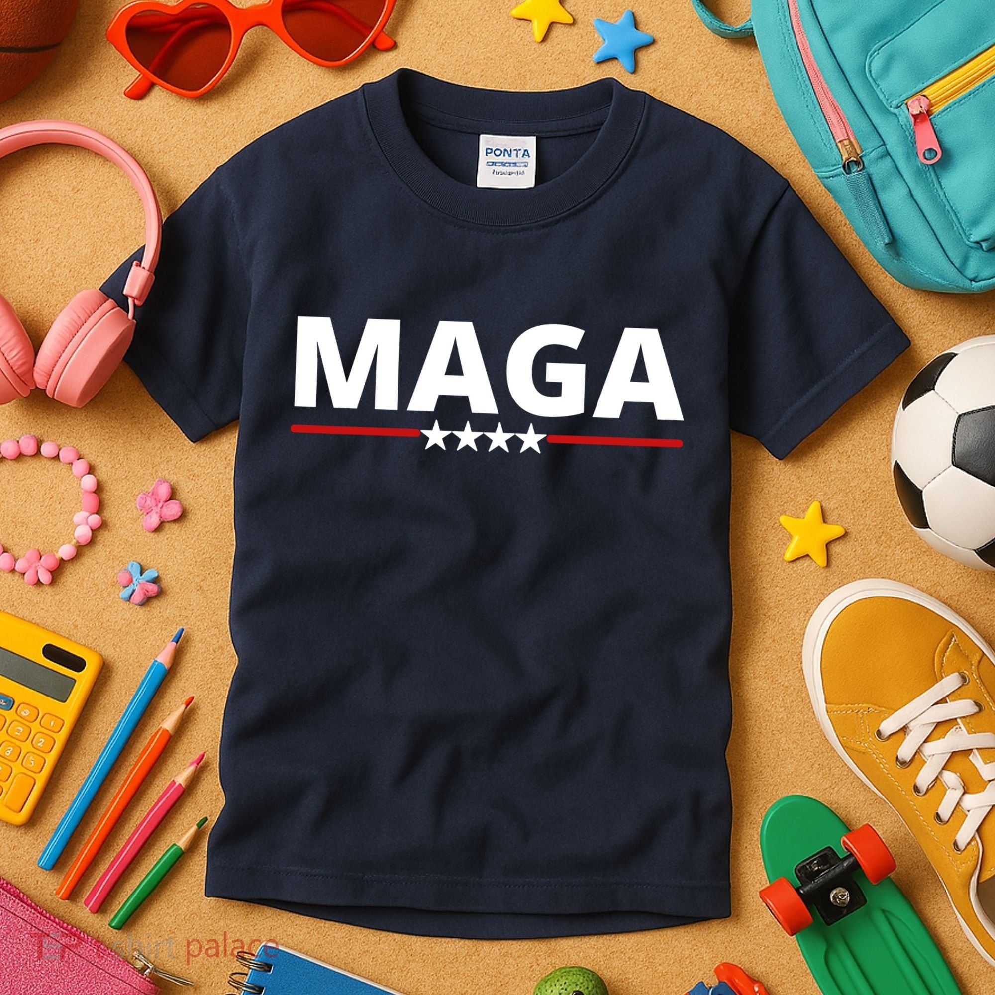 MAGA Make America Great Again Trump Kids T-Shirt